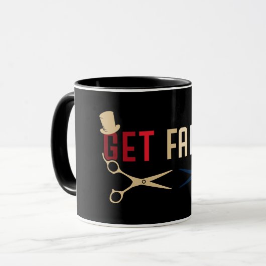 Mug Barber Get Faded (Devant gauche)