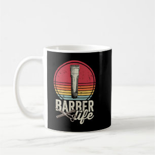 Mug Barber Life Vintage