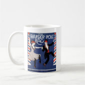 Mug Barber Pot Rag Vintage feuille de musique couvertu (Gauche)