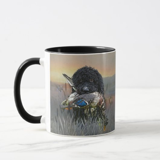 Mug Barbet, Chien d'eau français (Gauche)