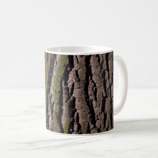 Mug Barbier chêne moss tronc bois (Devant droit)