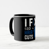 Mug Barbier drôle (Devant gauche)