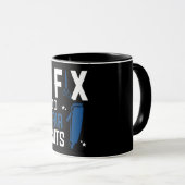 Mug Barbier drôle (Devant droit)