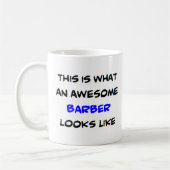 Mug barbier, génial (Gauche)