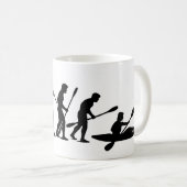 Mug Barbotant l'évolution (kayak) (Devant droit)