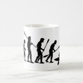 Mug Barbotant l'évolution (kayak) (Centre)
