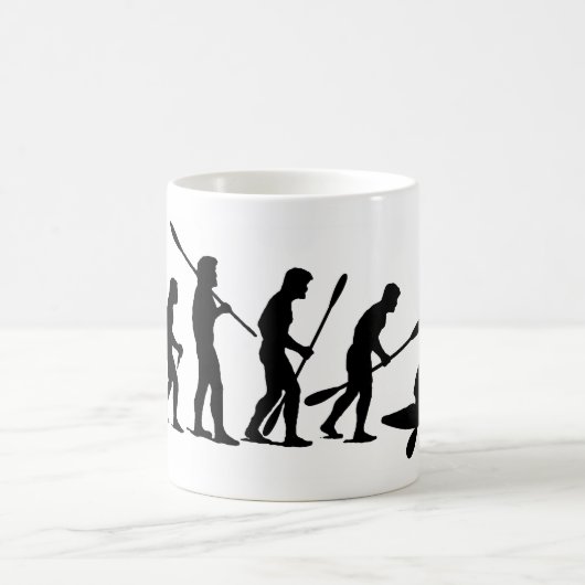 Mug Barbotant l'évolution (kayak) (Centre)
