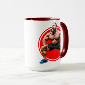 Mug Barbu Musclé (Devant droit)