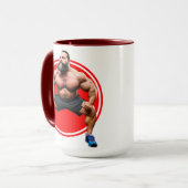 Mug Barbu Musclé (Devant gauche)