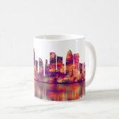 Mug Barcelona Espagne Skyline (Devant droit)
