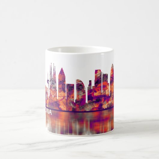 Mug Barcelona Espagne Skyline (Centre)