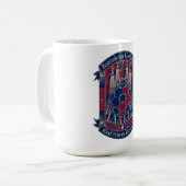 Mug Barcelona Red Horizon, Camp Nou Legacy Gift (Devant gauche)