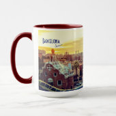 Mug Barcelone, Espagne - Parc Guell (Gauche)
