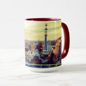 Mug Barcelone, Espagne - Parc Guell (Devant droit)