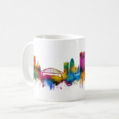 Mug Barcelone Espagne Toits (Devant gauche)