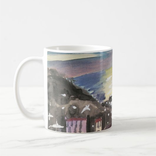 Mug Barcelone la nuit par Walter Gramatte (Gauche)