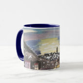 Mug Barcelone la nuit par Walter Gramatte (Devant gauche)
