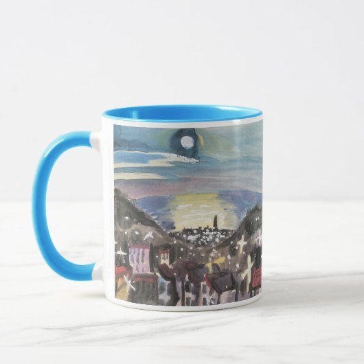 Mug Barcelone la nuit par Walter Gramatte (Gauche)