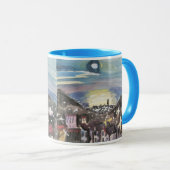 Mug Barcelone la nuit par Walter Gramatte (Devant droit)