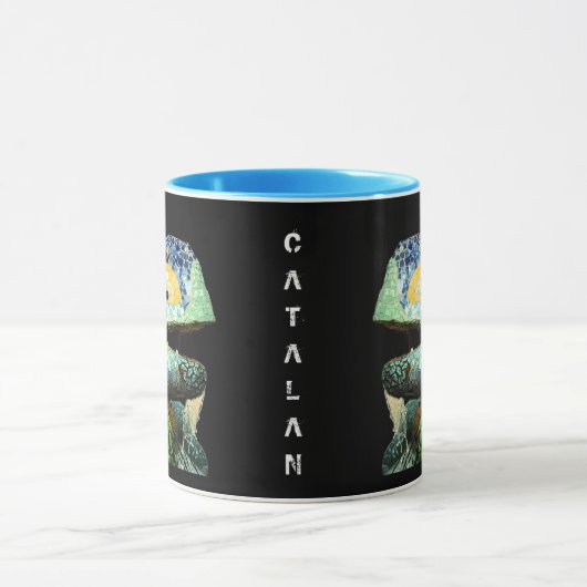 Mug Barcelone Mug, Espagne, Art, Gaudi - Lizard (Centre)