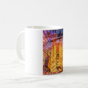 Mug Barcelone vintage