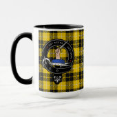 Mug Barclay Clan Badge & Tartan (Gauche)