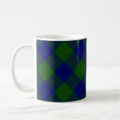 Mug Barclay tartan bleu vert plaid (Gauche)
