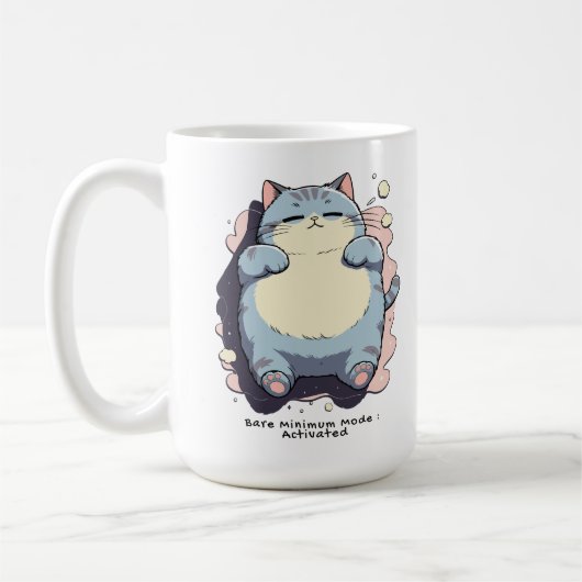 Mug Bare Minimum Mode Activated – Relatable Mood (Gauche)