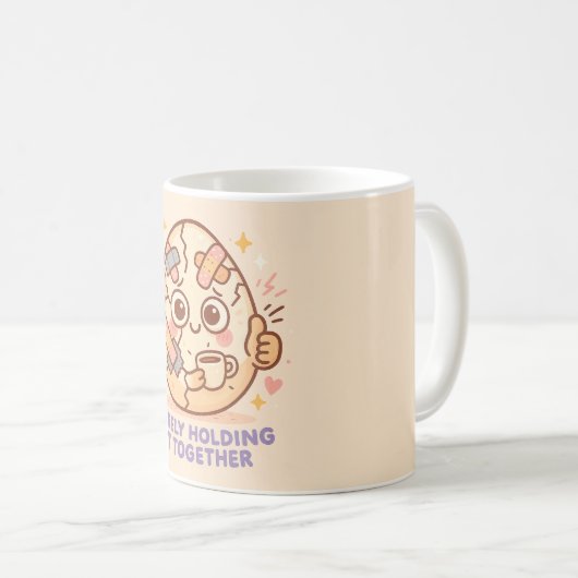 Mug Barely Holding It Together (Devant droit)