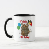 Mug Baril des singes 4e anniversaire (Gauche)
