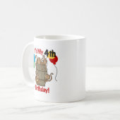 Mug Baril des singes 4e anniversaire (Devant gauche)
