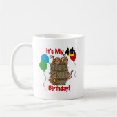 Mug Baril des singes 4e anniversaire (Gauche)
