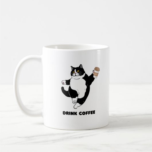 Mug Barista Cat (Gauche)