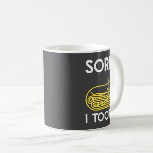 Mug Baritone Definition Funny Orchestra Singer  (Devant droit)
