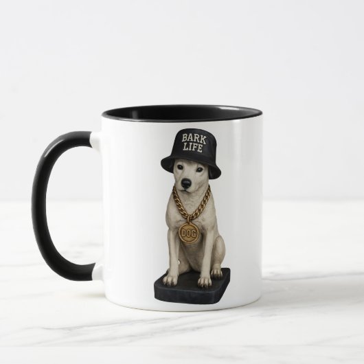 Mug Bark Life Nipper - Hip hop RCA Victor Chien (Gauche)