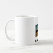 Mug barko flâné avec le casquette de père Noël, (Gauche)