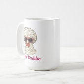 Mug Barn Baddie Funny Glam Chicken in Pink Sunglasses (Devant gauche)