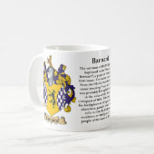 Mug Barnard, l'origine, la signification et la crête (Devant gauche)