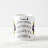 Mug Barnard, l'origine, la signification et la crête (Centre)