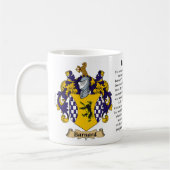 Mug Barnard, l'origine, la signification et la crête (Gauche)