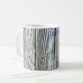 Mug Barnwood bois grain écorce rustique (Devant gauche)