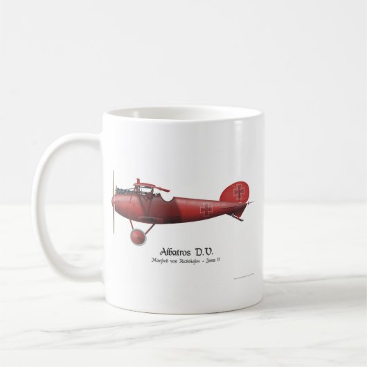 Mug Baron rouge aka Manfred von Richthofen et son (Gauche)