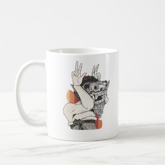 Mug Barong Peekaboo (Gauche)
