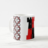 Mug Baronnie de la tour solitaire Badge Populace Badge (Devant gauche)