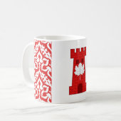 Mug Barony of Castel Rouge Populace Badge (Devant gauche)