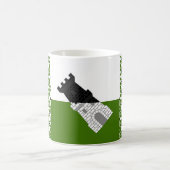 Mug Barony of Settmour Marécage populace badge Café Mu (Centre)