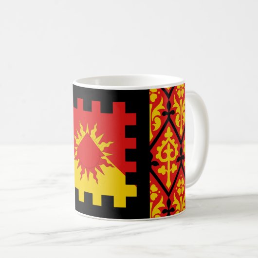 Mug Barony of Vulcanfeldt Populace Badge (Devant droit)