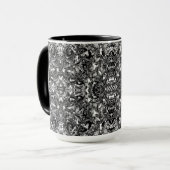 MUG BAROQUE BAROQUE NOIR ET BLANC (Devant gauche)