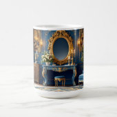 Mug Baroque Bleu Royal. (Centre)