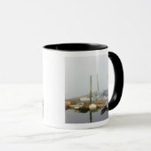 Mug Barques et brouillard matinal à Southwest Harbor, (Devant droit)